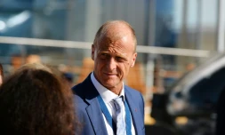 L'Allemand Tom Enders, patron d'Airbus, le 20 juin 2017 au Bourget près de Paris 