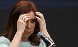 L'ex-présidente argentine Cristina Kirchner (2007-2015) à Buenos Aires, le 19 novembre 2018