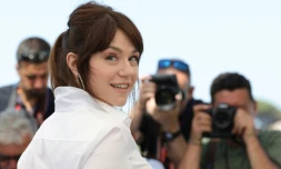 L'actrice belge Emilie Dequenne au Festival de Cannes, le 27 mai 2022