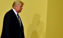 Donald Trump à Hambourg en Allemagne, le 7 juillet 2017