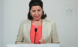 La ministre de la Santé AgnÚs Buzyn à l'Elysée à Paris le 24 juillet 2019