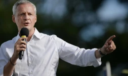 Bruno Le Maire, candidat à la primaire de la droite, le 03 septembre 2016 à la Baule (Loire-Atlantique)