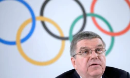 Le président du Comité international olympique (CIO), Thomas Bach, à Lausanne le 2 mars 2016