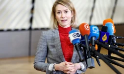 Kaja Kallas à Bruxelles, le 29 janvier 2026a