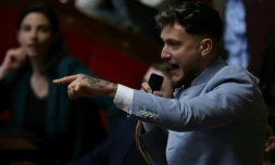 Le député LFI Raphaël Arnault à l'Assemblée nationale le 22 janvier 2026.