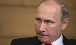 Le président russe Vladimir Poutine à Sotchi, le 22 octobre 2015