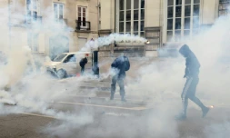 Manifestation à Nantes le 5 avril 2016, contre le projet de Loi travail