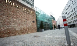 L'hôtel Palais Coburg à Vienne, lieu des pourparlers autour de l'accord sur le nucléaire iranien, le 27 décembre 2021