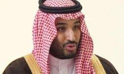 Une photographie non datée, fournie par l'Institut de Mohammed Ben Salmane, le 23 janvier 2015, montrant le vice-prince héritier d'Arabie Saoudite