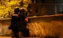 Des forces de sécurité déployées le 22 juillet 2016 à Beaumont-sur-Oise