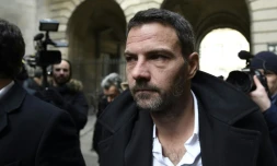 L'ex-trader Jérôme Kerviel arrive au Palais de justice de Paris, le 18 janvier 2016