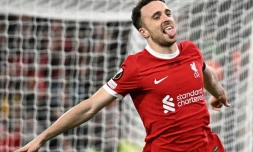 Diogo Jota à Liverpool le 26 octobre 2023