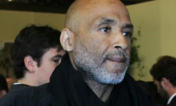 Le photojournaliste américain Stanley Greene, le 16 mai 2010 à Cannes