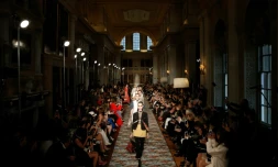 Défilé Dior à Blenheim, dans un château à une centaine de kilomètres au nord-ouest de Londres, le 31 mai 2016