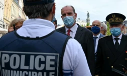 Jean Castex en déplacement à Lille le 3 août 2020