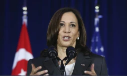 La vice-présidente américaine Kamala Harris à Singapour, le 24 août 2021