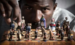 Teddy Kossoko, ingénieur en informatique, fondateur du Masseka Game Studio, le 1er mars 2022 à Toulouse