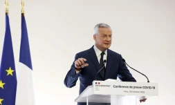 Le ministre de l'Economie Bruno Le Maire, le 29 octobre 2020 à Paris 