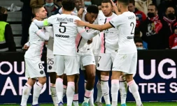 Le PSG, porté par son collectif et ses stars Lionel Messi et Kylian Mbappé, a dominé le LOSC étrillé à domicile, le 6 février 2022 