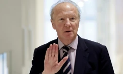 Brice Hortefeux au tribunal judiciaire de Paris, le 10 février 2025