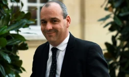 Laurent Berger en route pour un nouveau mandat à la tête de la CFDT, photo du 17 octobre 2017.