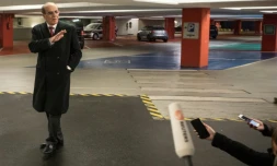 Yahya al-Aridi, porte-parole du comité des négociations syriennes, à Vienne, le 26 janvier 2018