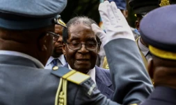 Le président du Zimbabwe, Robert Mugabe, à Harare, le 6 décembre 2016