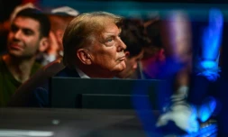 Donald Trump, Ă Miami, en Floride, le 9 mars 2024