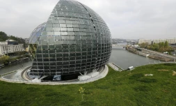La Seine musicale sur l'île Seguin à Boulogne-Billancourt le 5 avril 2017