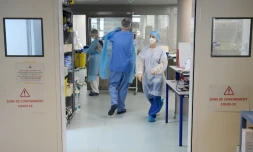 A l'hôpital Nord de Marseille le 2 février 2021 