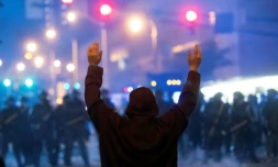 Manifestation à Atlanta après la mort de George Floyd, le 29 mai 2020