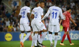 L'équipe de France n'a pas forcé son talent pour battre le modeste Gibraltar à Faro, au Portugal, le 16 juin 2023 
