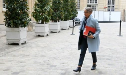 La ministre des Transports Elisabeth Borne à Matignon le 11 septembre 2017