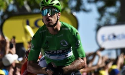 Le Slovaque Peter Sagan remporte au sprint la 5e étape du Tour de France, le 10 juillet 2019 à Colmar