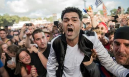 Jamel Debbouze aux Vieilles charrues le 18 juillet 2019