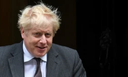 Boris Johnson, le 15 septembre 2021 à Londres