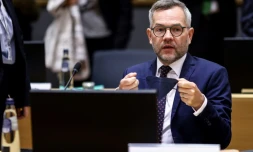 le secrétaire d'Etat allemand aux Affaires européennes Michael Roth, le 21 septembre 2021 à Bruxelles