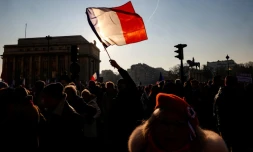 Rassemblement anti-pass vaccinal, le 15 janvier 2022 à Paris 