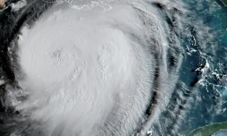 Image satellite de l'ouragan Laura le 26 août 2020 à 12H40 GMT