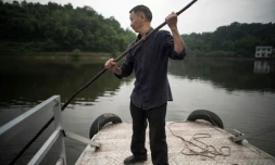 Li Congshu, directeur d'école, le 31 mai 2017 à Dazu dans le sud-ouest de la Chine