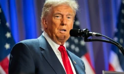 Le président américain Donald Trump à Washington le 13 novembre 2024