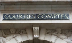Façade de la Cour des comptes, rue Cambon à Paris.