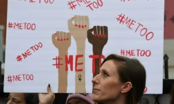 Une manifestation du mouvement #MeToo, le 12 novembre 2017 à Hollywood