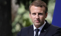 Le président français Emmanuel Macron, le 8 septembre 2017 à Athènes