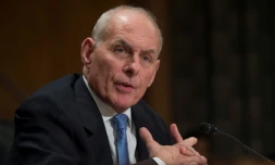 Le secrétaire à la Sécurité intérieure, John Kelly le 10 janvier 2017 à Washington