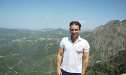 Le journaliste Christophe Gleizes, sur une photographie sans lieu ni date, diffusée le 30 janvier 2025 par sa famille