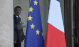 Le président français Emmanuel Macron à l'Elysée, à Paris, le 23 mai 2017