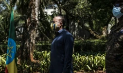 Le Premier ministre éthiopien Abiy Ahmed, le 17 novembre 2020 à Addis Abeba