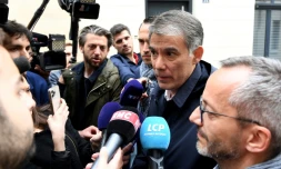 Le premier secrétaire du Parti socialiste Olivier Faure à Paris, le 2 mai 2022