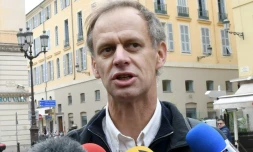 Pierre-Alain Mannoni à son arrivée au palais de justice le 23 novembre 2016 à Nice